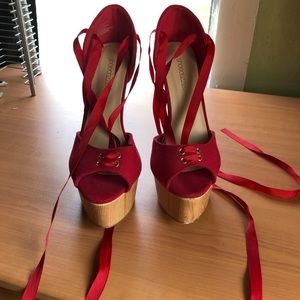 Fostina wedged heels